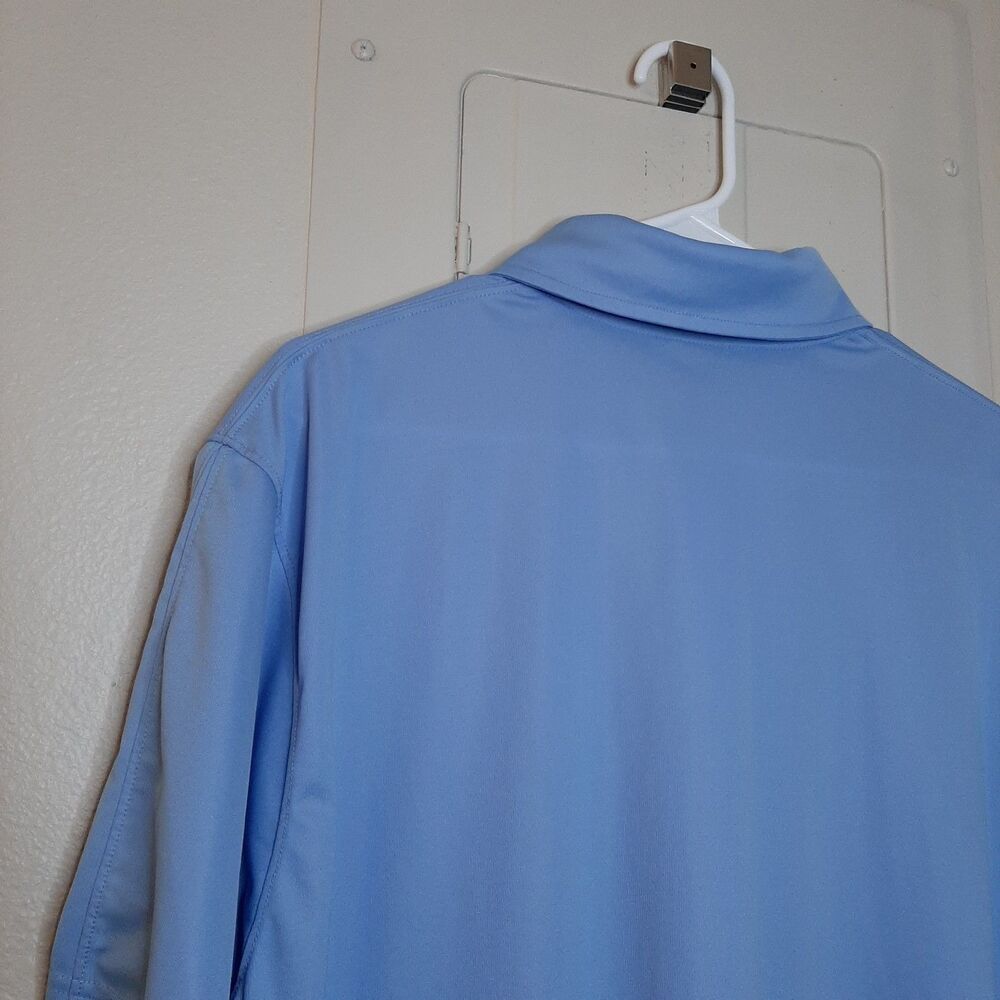 Nike Sportswear Polo Shirt Light Blue Men Size XL Short Sleeve Collared - Picture 11 of 11